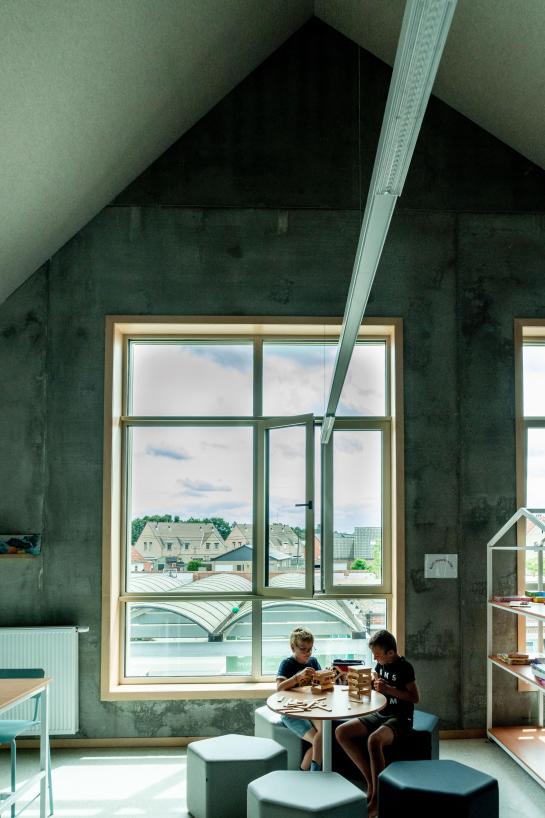 Illustratieve foto van twee spelende jongens