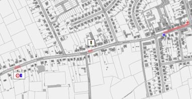 kaartweergave nutswerken Meerlaarstraat